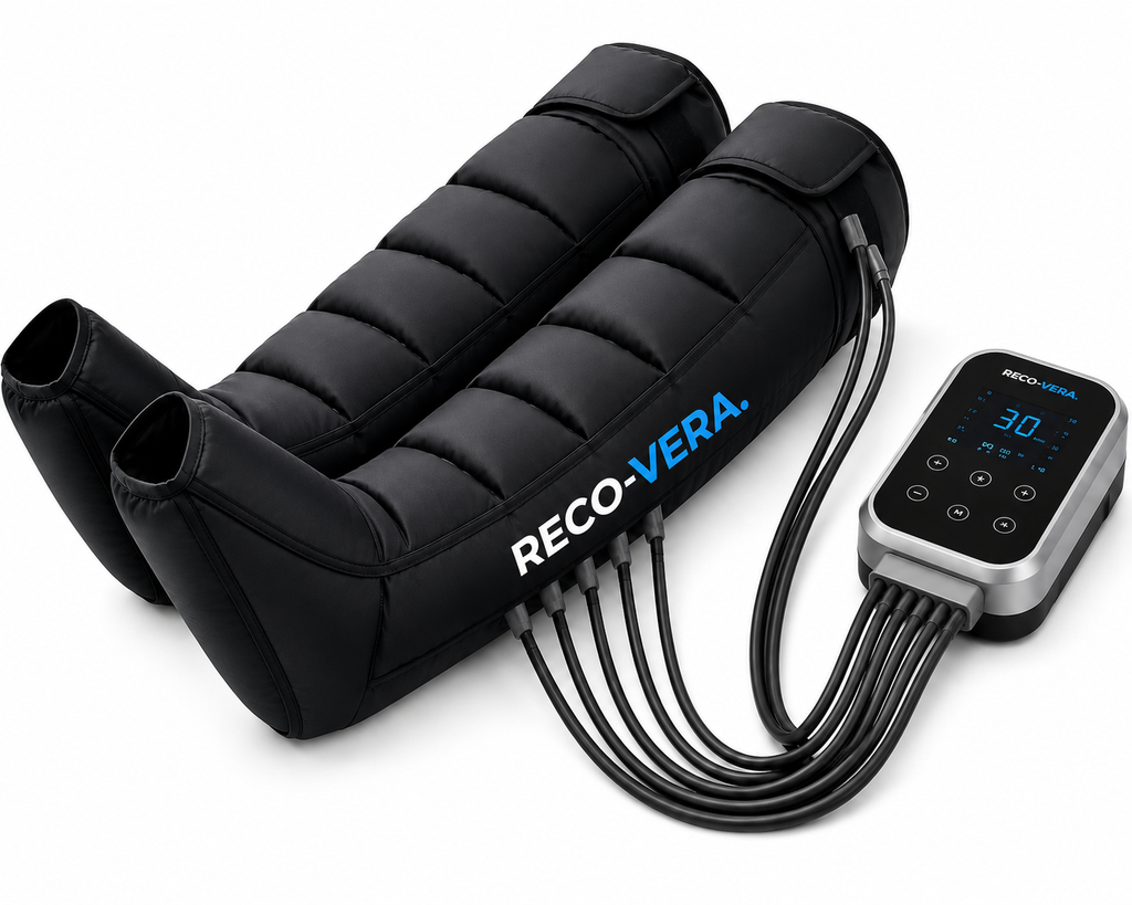 RECO-VERA Bottes de Massage par Compression 6 Chambres - Pack Complet