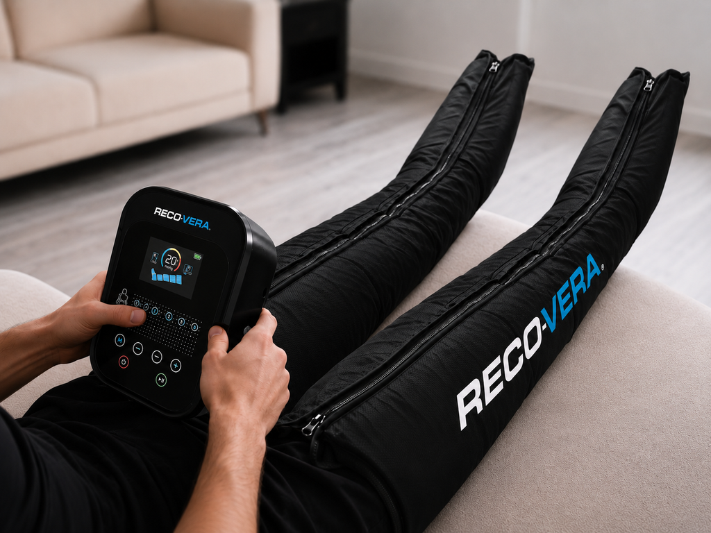 RECO-VERA Bottes de Massage par Compression 6 Chambres - Pack Complet