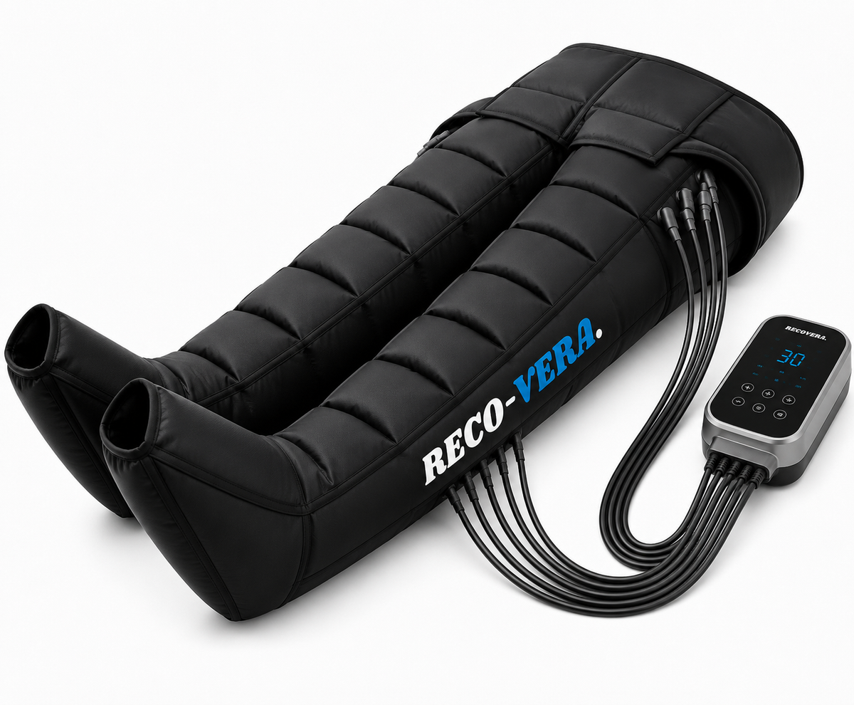 RECO-VERA Bottes de Massage par Compression 8 Chambres - Pack Complet