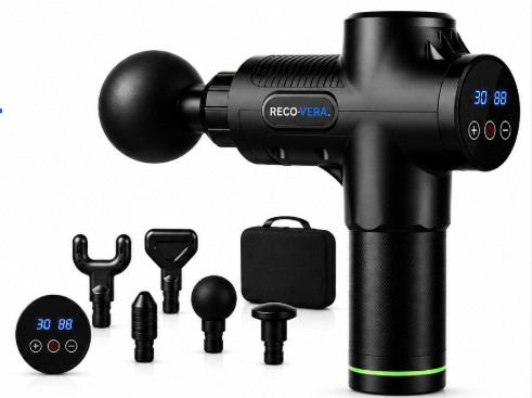 RECO-VERA Pistolet de Massage - Pack Complet