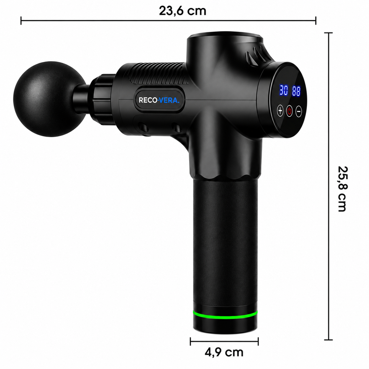 RECO-VERA Pistolet de Massage - Pack Complet